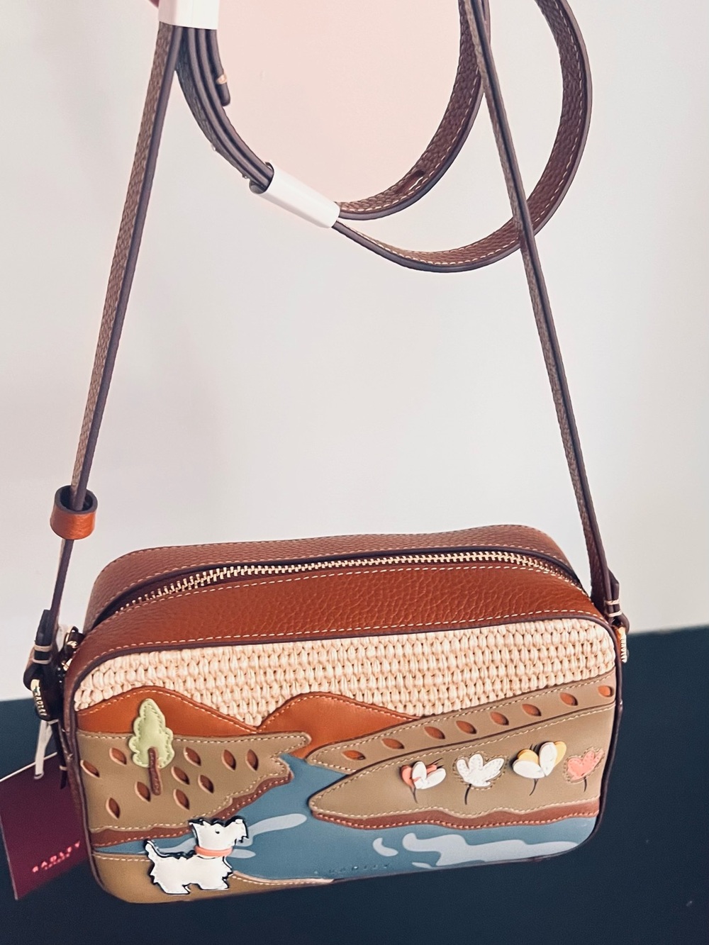 Radley London🌷Spring Daze🌷Mini Zip Around Cross Body NWT